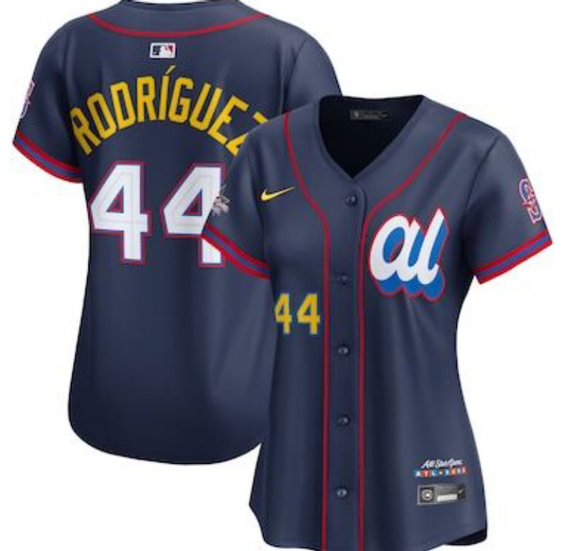 Men 2025 Seattle Mariners #44 Rodriguez dark Blue All star Nike MLB Jersey style 07->seattle mariners->MLB Jersey